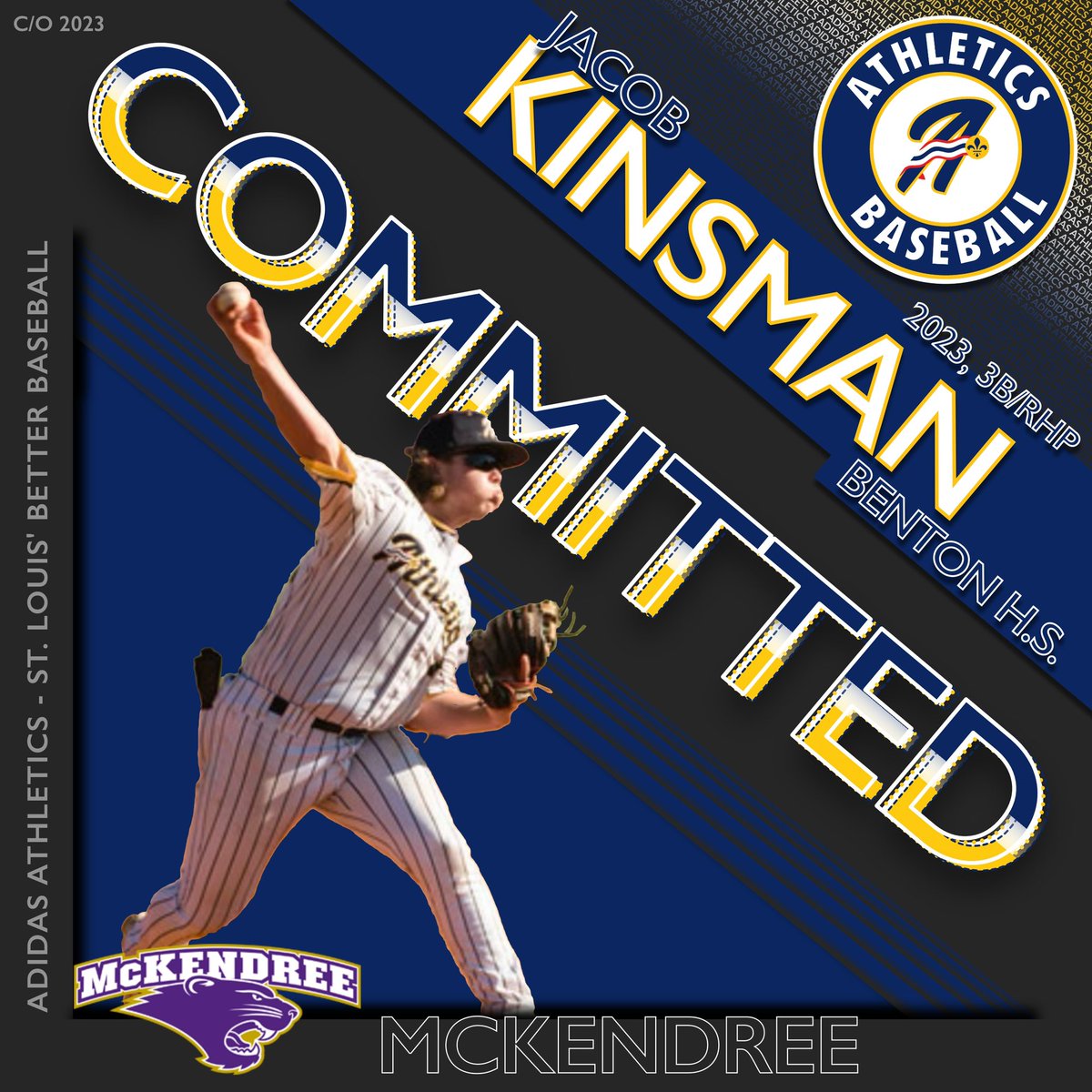 Jacob Kinsman (@jacob_kinsman46) on Twitter photo I am truly blessed and excited to announce that I will be continuing my academic and athletic career to the University of McKendree! @NickHerrinAs @AdidasAsSTL <a href="/jon_bunyard/">Jon Bunyard</a> <a href="/aleclogue/">Alec Logue</a> <a href="/BCHS_SportsZone/">Benton High School</a> <a href="/TGurnow_McK/">Tim Gurnow</a> I am truly blessed and excited to announce that I will be continuing my academic and athletic career to the University of McKendree! @NickHerrinAs @AdidasAsSTL <a href="/jon_bunyard/">Jon Bunyard</a> <a href="/aleclogue/">Alec Logue</a> <a href="/BCHS_SportsZone/">Benton High School</a> <a href="/TGurnow_McK/">Tim Gurnow</a>