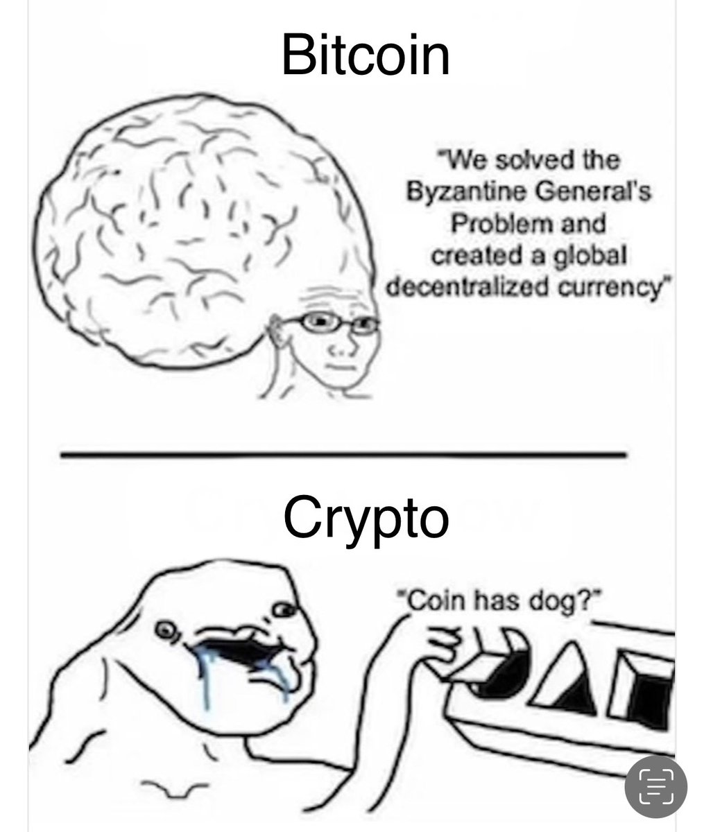 #Bitcoin ≠ Crypto