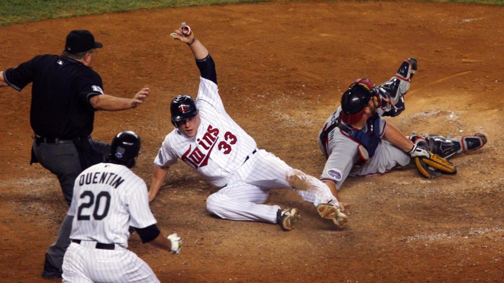 July 15, 2008: @MikeyY626 drives in Justin Morneau with a walk-off sacrifice fly in the 15th inning, extending the American League's unbeaten streak to 12 years.