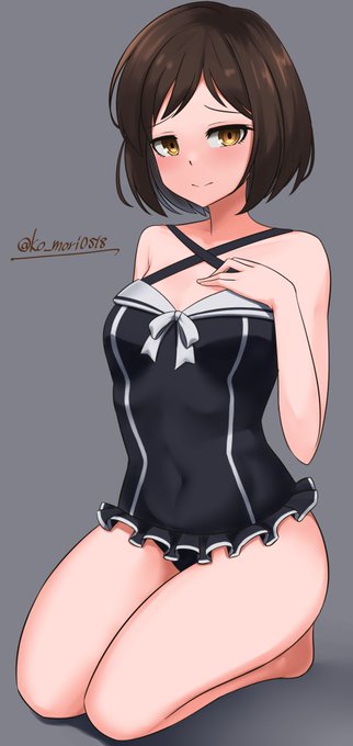 お題箱より
りんりんの水着を着たつぐ 