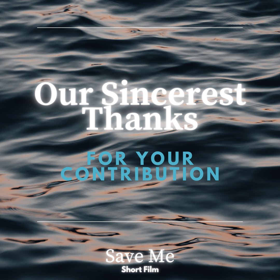 Another round of thanks for our latest backers! Big thanks to Susi Burke, Natalie Muir, Renae Maihi, Linda Darby Coring and Jeff Hurrell! We are so grateful.

kickstarter.com/projects/savem…