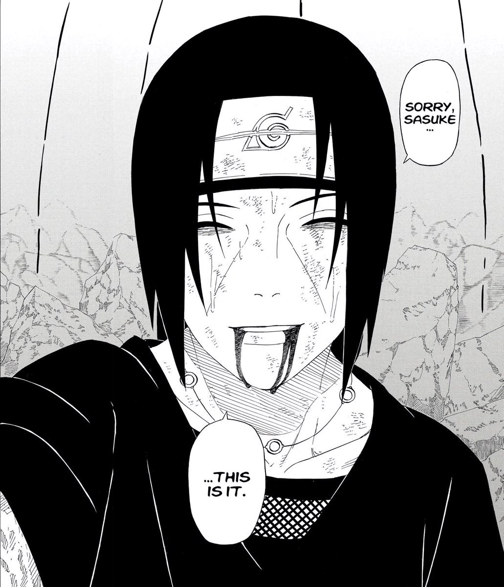 theeitachi's tweet photo. not sure how's that even possible but itachi really got TWO top tier conclusions
like ik kishimoto got favorites.. https://t.co/ZeNBkVw8YW