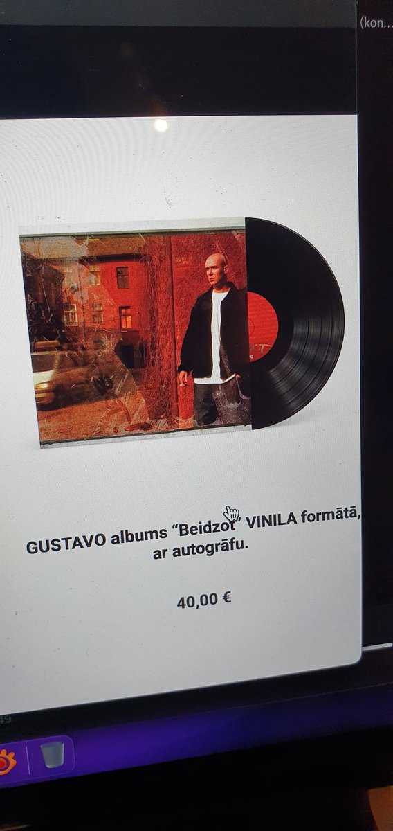olinsh's tweet photo. Es kā Gustavo, Beidzot! varu atgriezties. Vinils pasūtīts un gandrīz kabatā. Šis ir liels notikums un ģimenē gatavojamies vēlreiz izpirkt https://t.co/nqp2E43btb https://t.co/sUm5KhQz9k