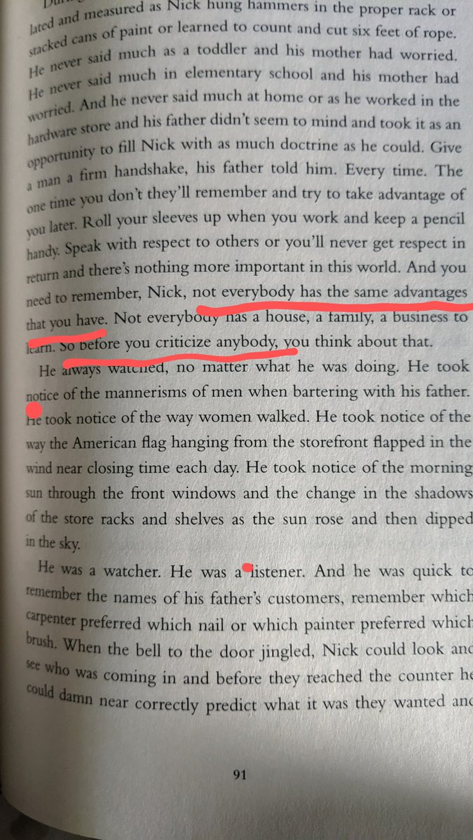 coach_slick's tweet photo. Had a feeling the first line would show up. Found it on page 91.
#TheGreatGatsby #Nick #book21 https://t.co/OYPClCIe4Q