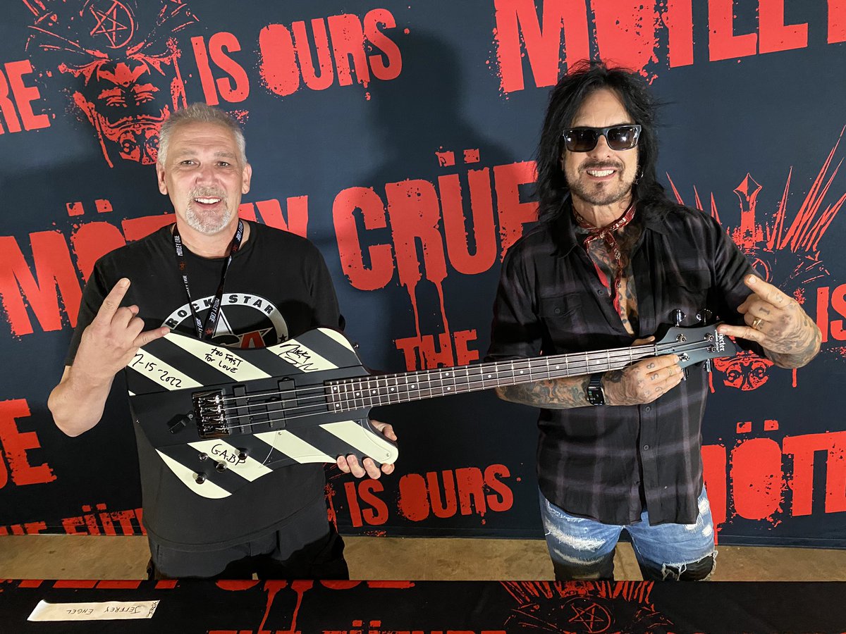 Hanging with Sixx at GABP
