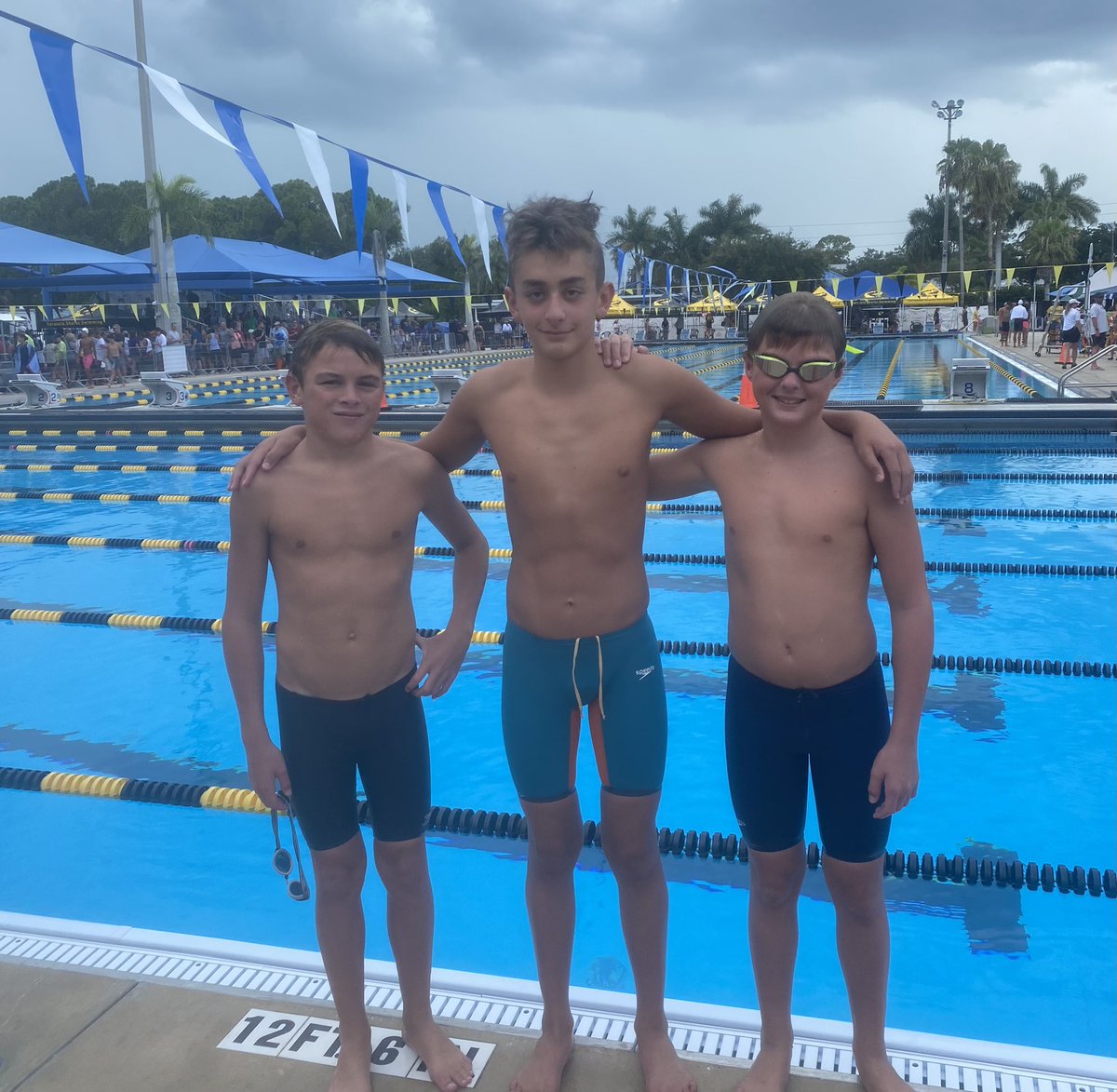 Friday night FINALISTS <a href="/tcscswim/">treasure coast swim</a> 🙌🏻💯💪🏻 <a href="/floridaswimming/">floridaswimming</a>  Cal 200 Free Stefano 100 Dly &amp; 400 IM. , Miles 200 Free  #flagssouthsummer22 #fridaynightlights Sarasota style ⚡️⚡️⚡️⚡️⚡️⚡️⚡️⚡️⚡️⚡️