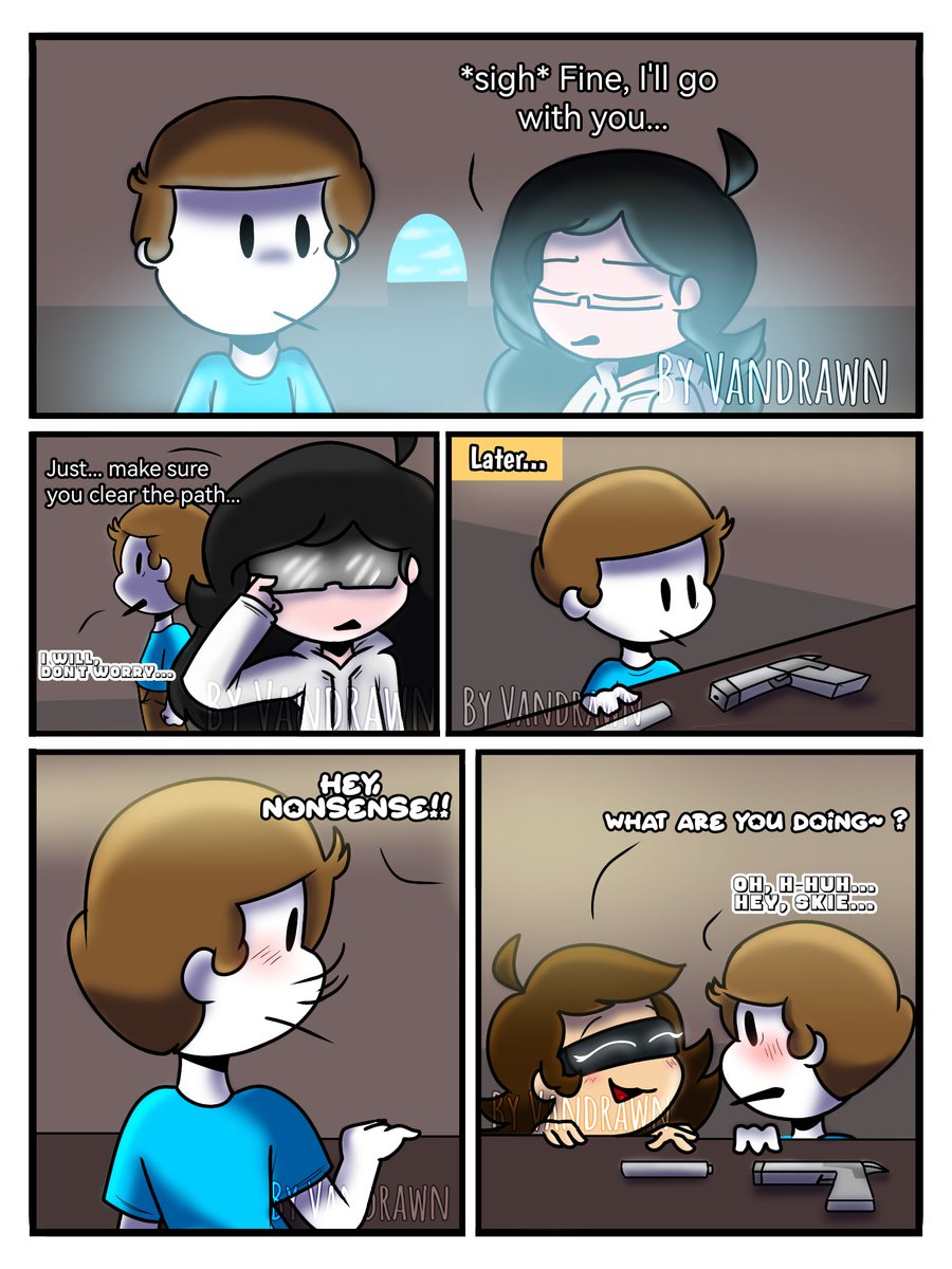 vandrawn's tweet photo. Through Out the Source Codes (Pages 29-32)
Note: FS! Nonsense swears (fr) 

#throughoutthesourcecodescomic #totsc #comic #digitalart #fanart #art #nonsensefanart #taeyaifanart #skieonstafanart https://t.co/OlHWPT8zJV