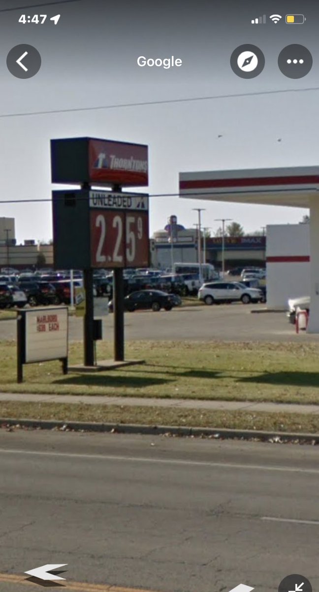Sometimes I like to go on Google Maps and just go to gas stations and reminisce about the good ole’ days.