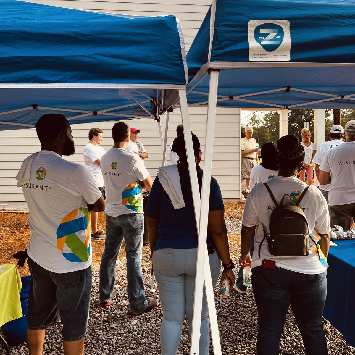 OJP305's tweet photo. Congratulations Brittany‼️ New Habitat for Humanity (ATL) home owner❕Asurrant showed-up and we did our part, awesome experience. 🙏🏾 #Assurant #HabitatforHumanity #2022 #BeastCoast #onedreamatatime #Community @OmarDKhan2 @jorge_alvarez33 @jamie_woodruff9 https://t.co/O3oFhxm9FM