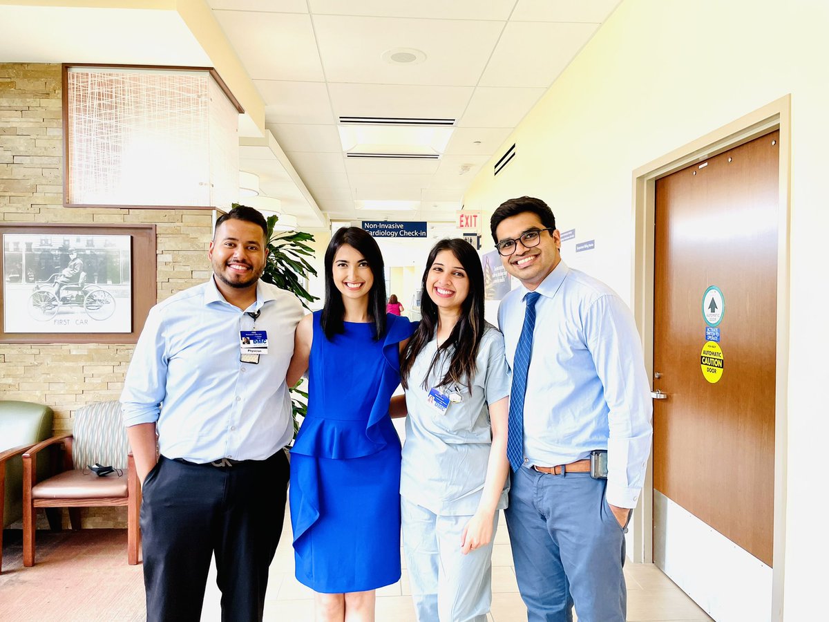 First day of cardiology fellowship ✅ Excited to start this next chapter!