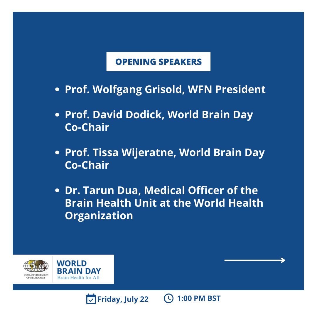 GPACmigraine's tweet photo. Everyone has a right to access brain health treatment and education. This year, WFN is focusing on #BrainHealthforAll and informing the world on neurological disorders and their impact. Join us on the World Brain Day webinar to learn more. Register here:

https://t.co/vsidsZsfLX https://t.co/qKvL6D3pBn