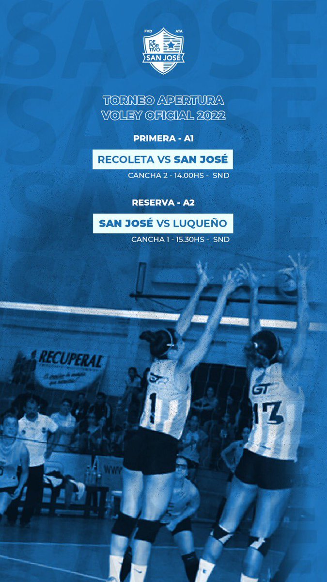 🔜 Próximo partido!
📌 Juega Saosé
🗓 Sábado 16/07
🏟 Polideportivo FPV en la SND
💳 Entrada 5.000 gs