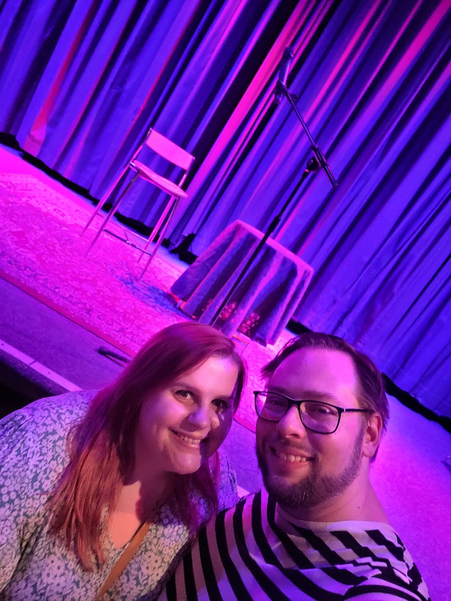 FancyPantsCam's tweet photo. What a lovely #RomanticEvening watching and then meeting @watsoncomedian https://t.co/OuPieWts27