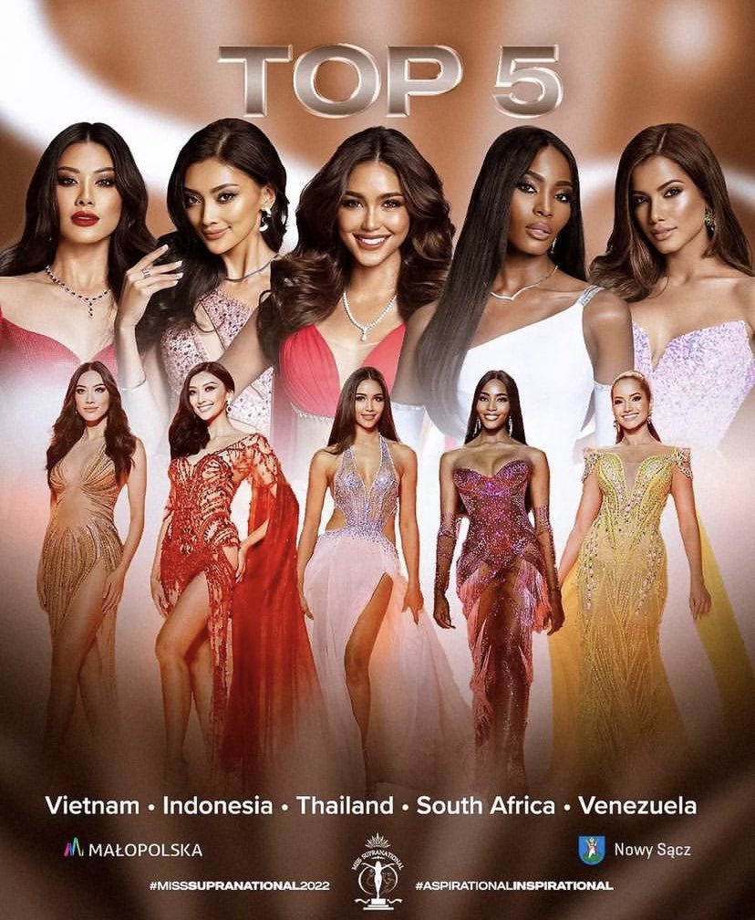 Congrats Miss Indonesia 3rd RU Miss Supranational, and congrats Miss South Africa For New Miss Supranational 2022👑👑 #MissSupranational2022 #dinda #missindonesia #puteriindonesia2022 #misssouthafrica