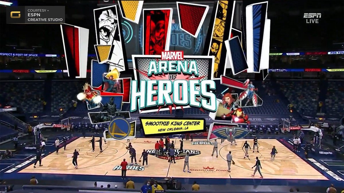 girraphic's tweet image. The Art of Girraphic

Project: Marvel Arena of Heroes
Client: ESPN Creative Studio / Marvel
Year: 2021

#augmentedreality #virtualgraphics #marvel #espn #motiongraphics #nba #basketball #Girraphic