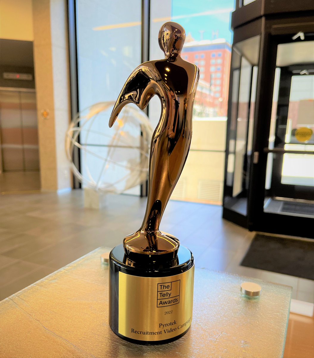pyrotekinc's tweet photo. The #Pyrotek #Marketing Team Won a 2022 Telly Award | Read More: https://t.co/SqyfznzWGt https://t.co/XcsZ33TNGT