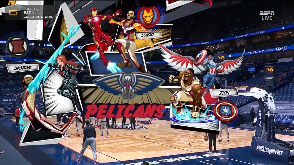 girraphic's tweet image. The Art of Girraphic

Project: Marvel Arena of Heroes
Client: ESPN Creative Studio / Marvel
Year: 2021

#augmentedreality #virtualgraphics #marvel #espn #motiongraphics #nba #basketball #Girraphic