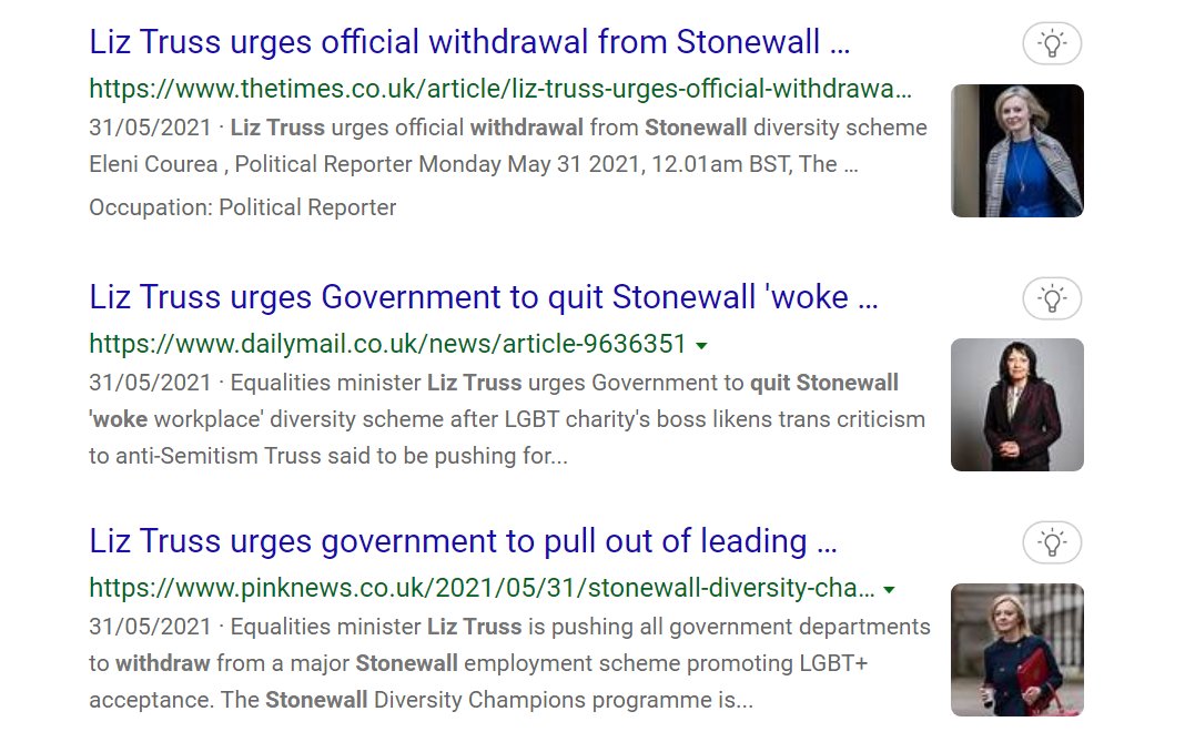 JaxDoes's tweet photo. @JackieDP @trussliz I agree Jackie, she has done more than anyone else in government to slow the progress of Stonewall and their made up laws.
We owe her support. https://t.co/vLgRCPFdEA