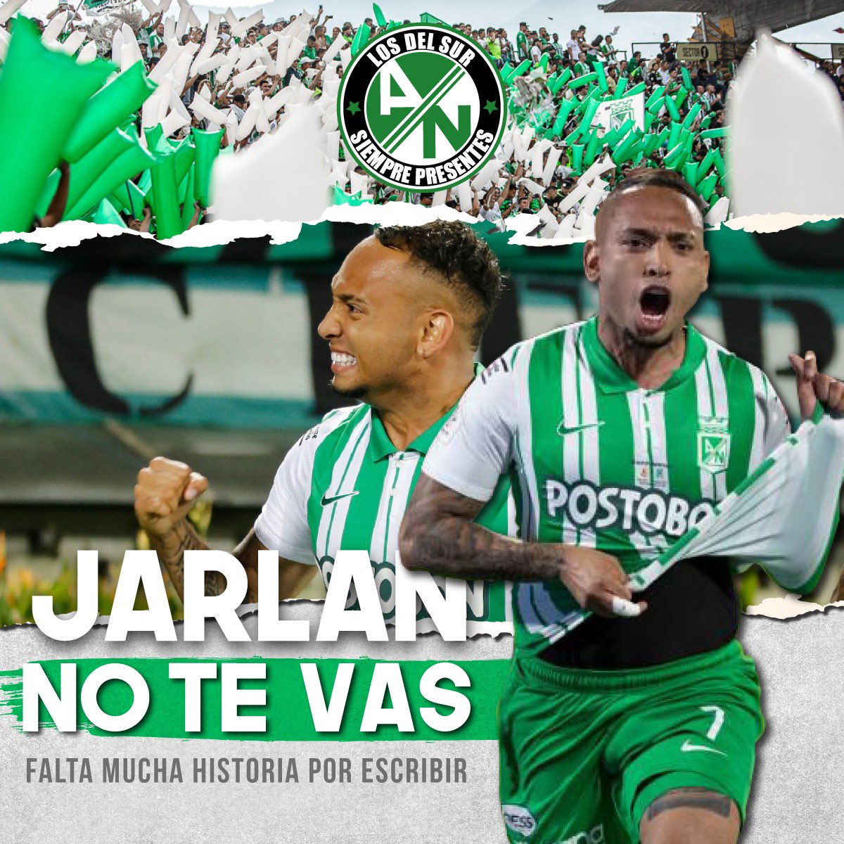 LDSoficial's tweet photo. ¡Jarlan no te vas, falta mucha historia por escribir! https://t.co/NVymANT6PH