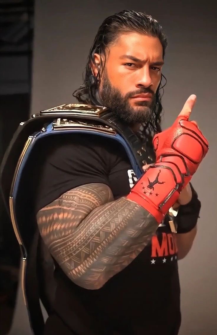 EmpireDean's tweet photo. @wweespanol @WWERomanReigns Hoy, y todos los días!!☝🏽
#AcknowledgeIt 👑 https://t.co/y6Z7rSZwI9