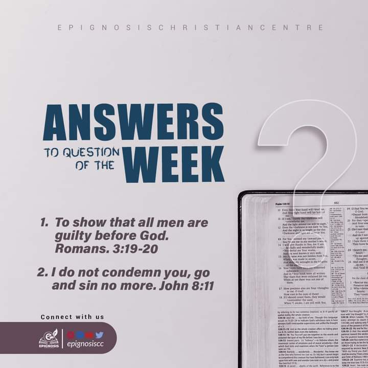 epignosiscc's tweet photo. Answers to the question of the week
#epignosiscc
#onehourchurch
#onehourservice
#churchinabuja
#sundayservice https://t.co/shJHyf2uA1