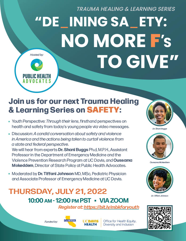 WeArePHA's tweet photo. We're done f'ing around when it comes to trauma.  Join us July 21. https://t.co/d2eHh3VvF3