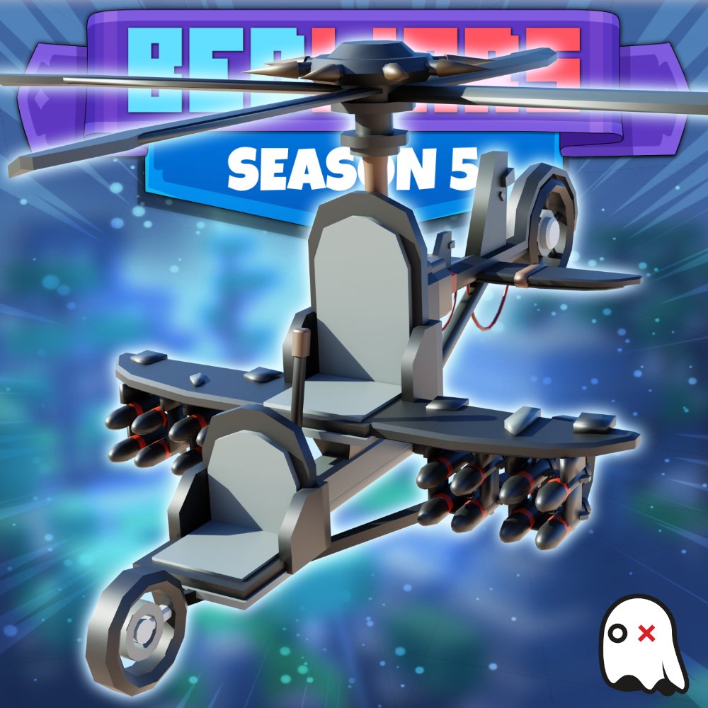 Roblox BedWars on X: 🚁 Attack Minicopter [NEW!] 🗺️ Map Saves