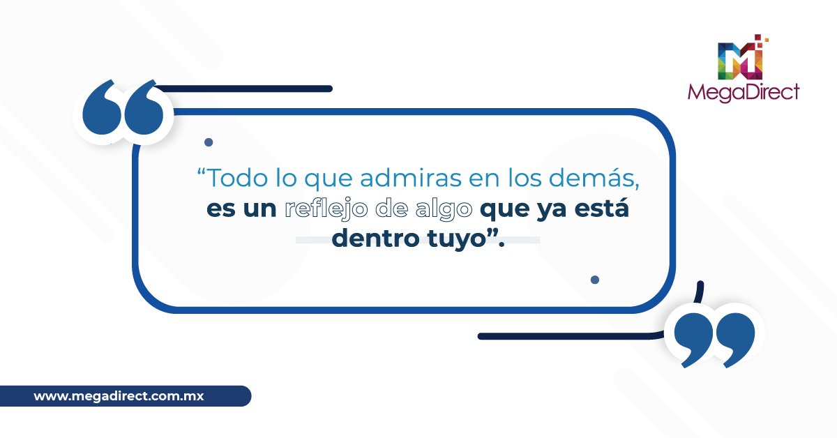 megadirect_of's tweet photo. ¿Qué es lo que admiras de las demás personas? Cuéntanos.
#Admiración #Autoestima #Frases #MegaDirect https://t.co/jFrHmJ3Myh