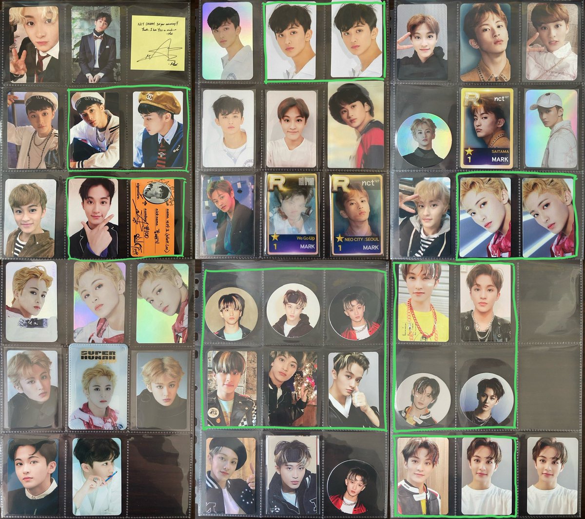 6ouisek's tweet photo. WTS NCT Mark photocard

📍: USA🇺🇸
🇺🇸 stamped +$1, tracked +$4.5
🇨🇦 and WW stamped +$2

 green circled=selling as set

127 dream 2018 2020 2021 ssm lenticular we go up regulate superhuman neo zone punch beyond live superm resonance hot sauce hello future sticker favorite universe https://t.co/aIHDpKCfY5