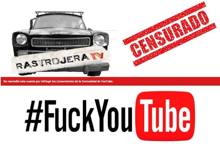 comunarg's tweet photo. REPUDIAMOS LA CENSURA DE YOUTUBE CONTRA LA RASTROJERA TV‼️
Desde Comunicadores de la Argentina-COMUNA nos solidarizamos con la productora comunitaria La Rastrojera TV a la que YouTube censuró sin explicación razonable alguna...
https://t.co/JIJyJj9Xph https://t.co/hfKJG92bAk