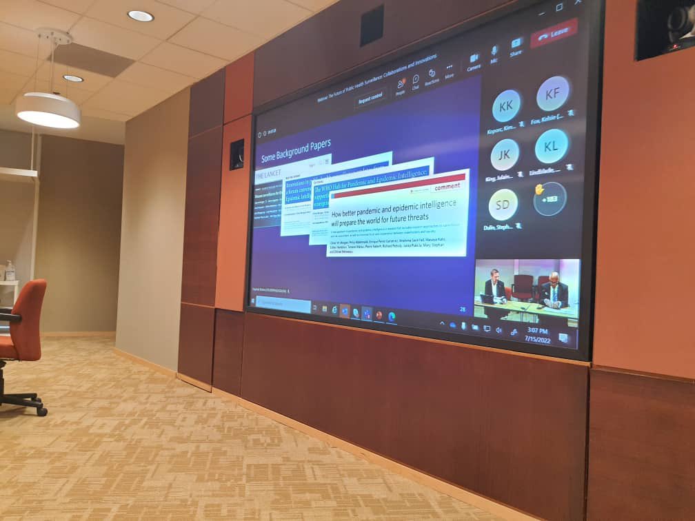 Great to be back on the <a href="/CDCgov/">CDC</a> campus in Atlanta

Nothing beats meeting physically, thinking together, finding solutions for the hard journey that we have to walk on epidemic &amp; pandemic preparedness

Grateful for the warm reception &amp; spirit of collaboration 

#WHOPandemicHub