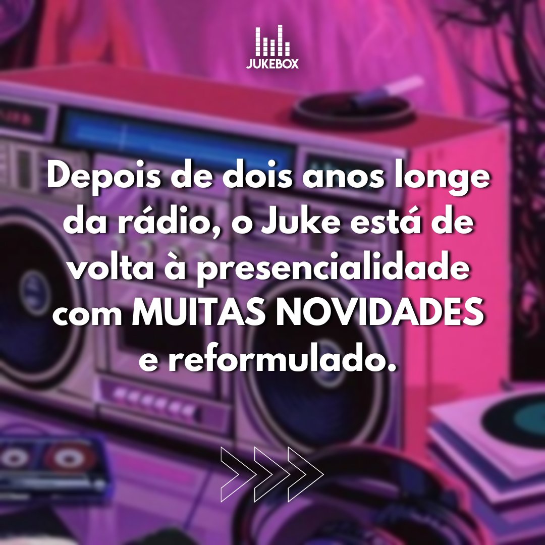 jukebox800's tweet photo. Já estão sabendo da novidade? 🗣 Depois de longos 2 anos e 4 meses, finalmente estamos de volta à rádio! 🤘

Te esperamos neste sábado, às 13h, na UniFM 107.9. Pra ouvir, basta sintonizar ou acessar o link https://t.co/2FrDTvjttH 🎧 https://t.co/W9b60FkS0r