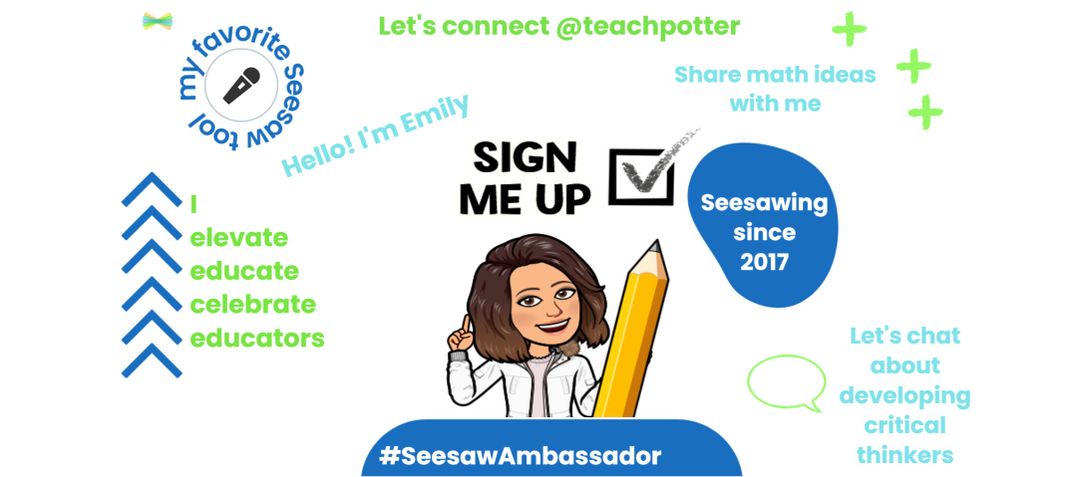 teachpotter's tweet photo. I just finished my @seesawambassador re-certification! Looking forward to some new features @Seesaw has to offer for students, teachers, and families! https://t.co/1llhjMPxBe https://t.co/xziqd4urfk