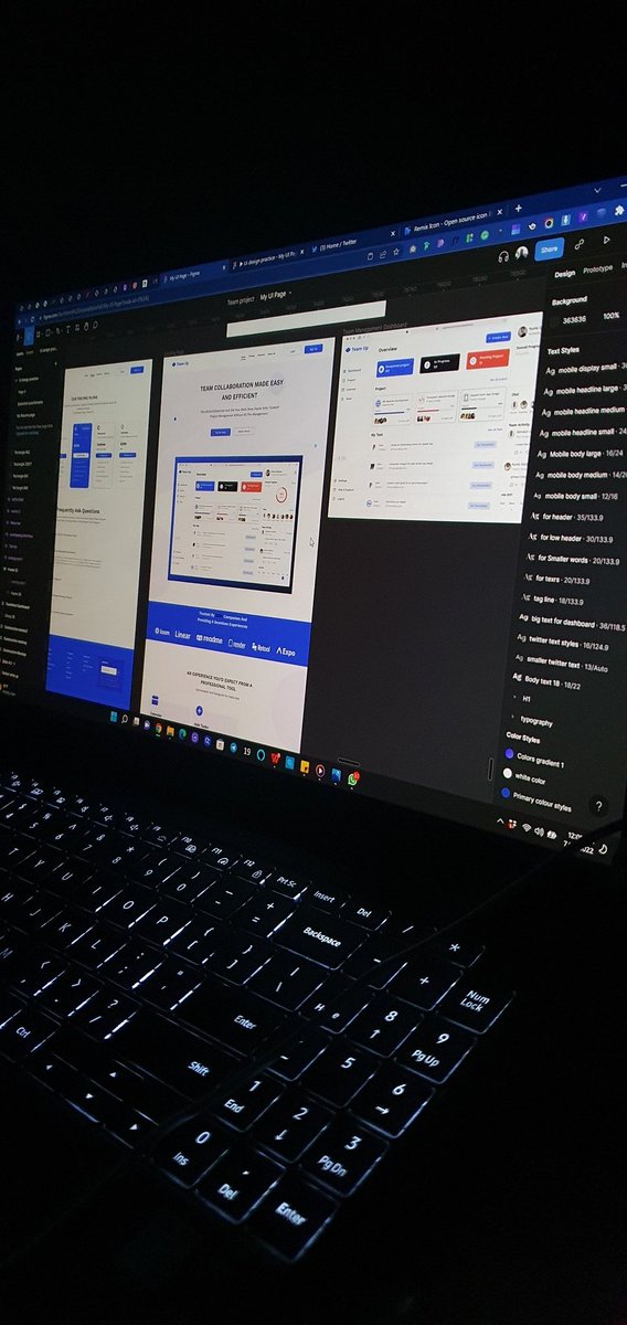 Currently cooking on #Figma 🤌 can't wait to see the final food🙂 #uxdesign #uiux #ux #uidesign #technews #techtwitter #ui #design #TechisHiring