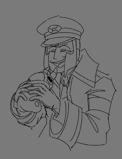 puppyplex's tweet photo. also have this one that i couldnt think up dialogue for when he first got it so now it looks like hes gonna eat like burber https://t.co/5XdcnDX2mN