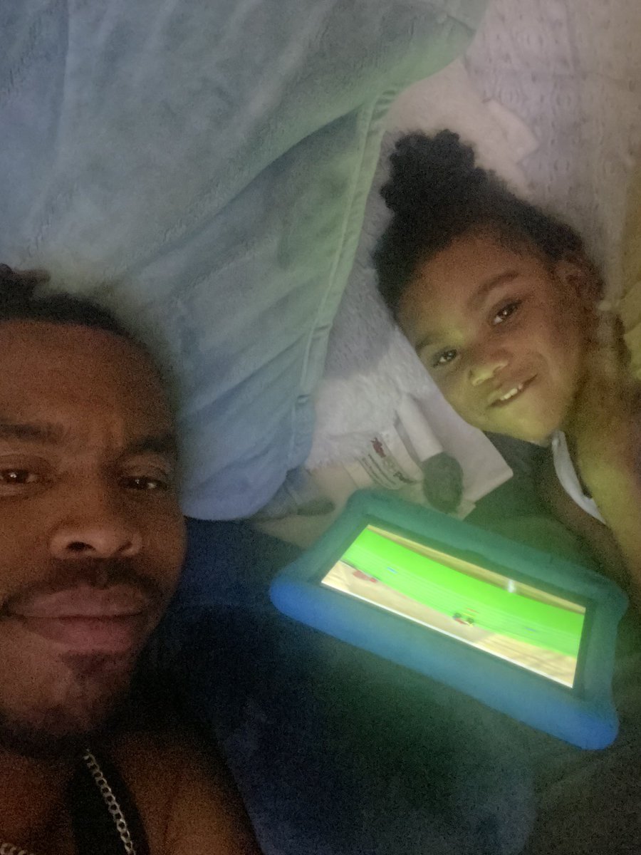 adraper180's tweet image. Me and my son chilling