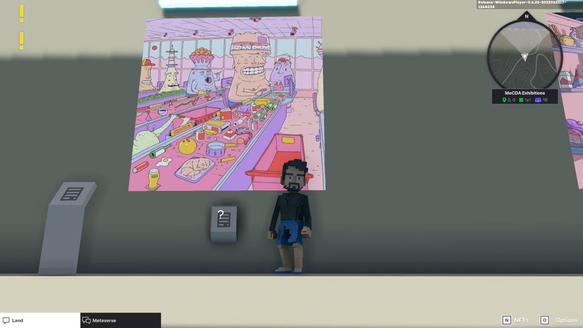 HelloKhak's tweet photo. @TheSandboxGame @SuperRare I just participated in the #TheSandbox weekly contest for a chance to win 200 mSAND! I found the art piece, check out my screenshot below!
👇 https://t.co/VkDkBLdNtE