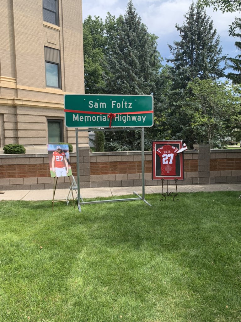 Sam Foltz Memorial Highway ❤️ #SF27