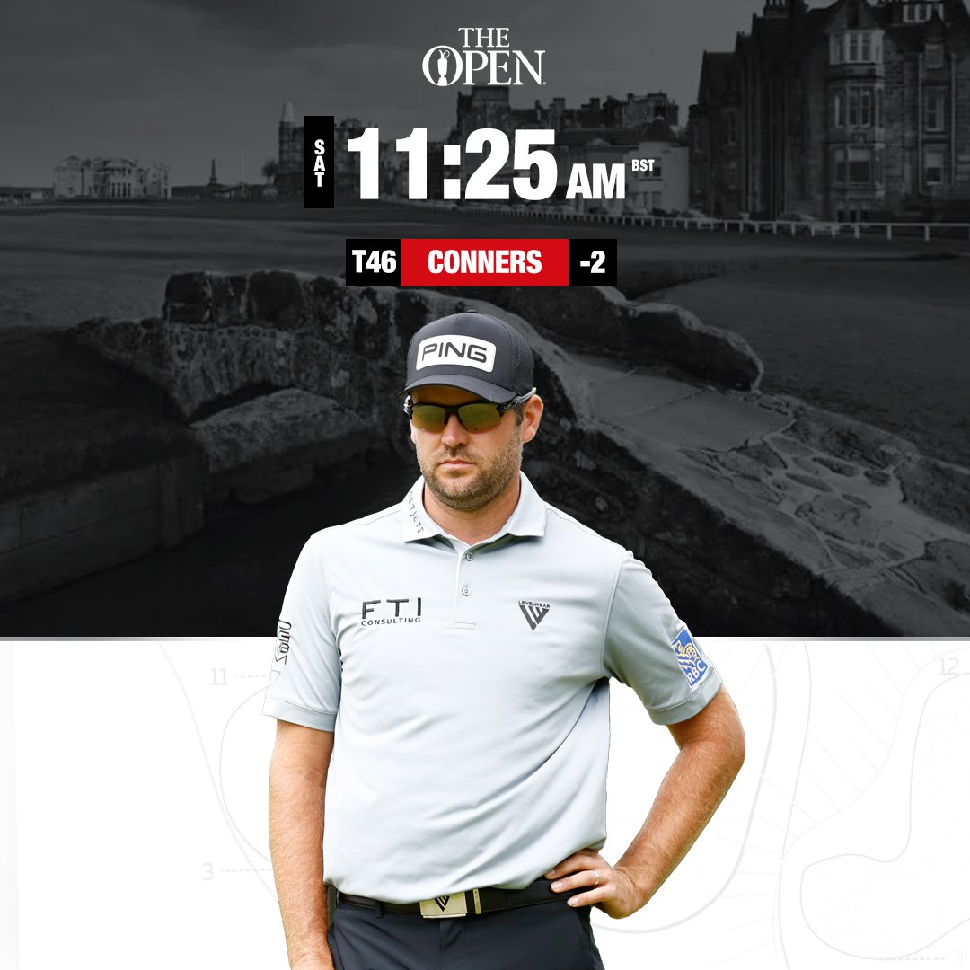 A big day for Corey on the Old Course tomorrow 🇨🇦🙏

(Times in British Summer Time)