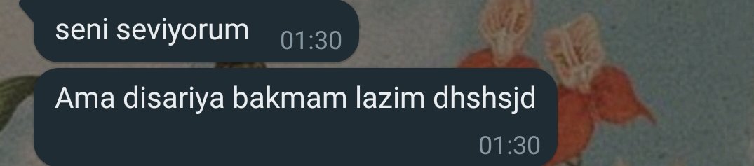 aşkından öldüğüm çocuğun attığı mesaj mdmdmf