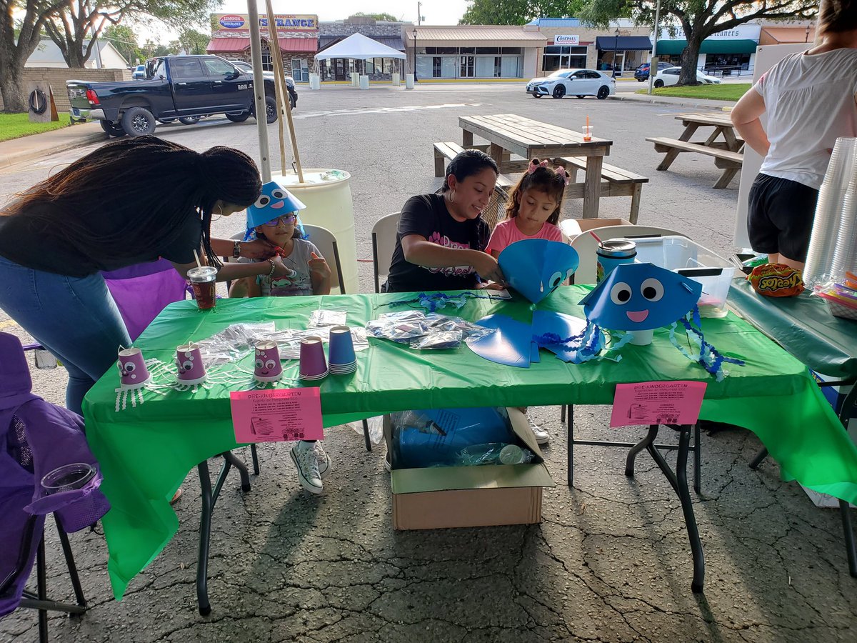 Watermelon Festival 2022 Promoting Hempstead ECC Registration. Come out and make a craft.