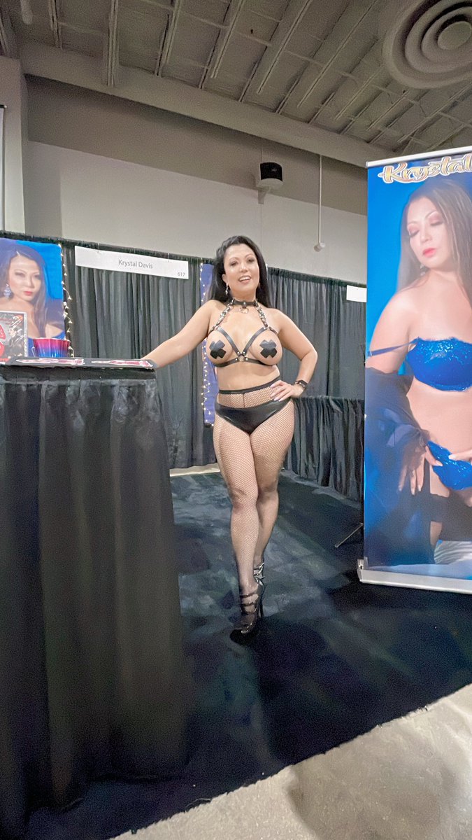 EXXXOTICA Expo on Twitter "RT KrystalDavisXXX At my booth for