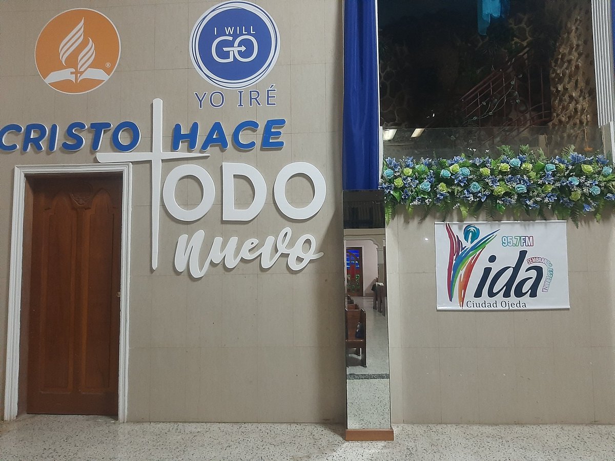 OttonielGMoya's tweet photo. Todo está preparado, ven y asiste a nuestras Iglesias, descubrirás una gran verdad y es que #CristoHaceTodoNuevo @avoccidental @Abyff29 @RadioVida95 @euclides120 @StudioProdOmega @AdventistaOjeda https://t.co/513iHGD3oe