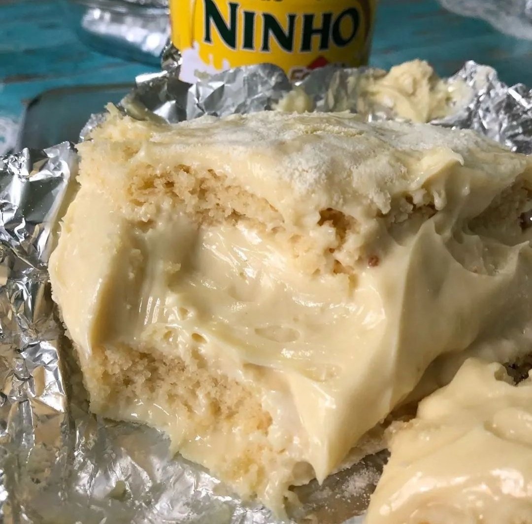 BOLO GELADO DE LEITE NINHO
