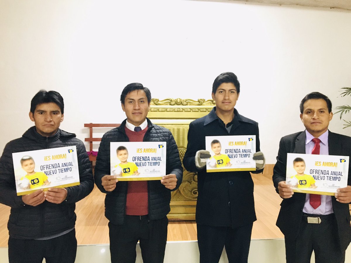 Cajamarca dice #EsAhora el momento para que #Lima escuche de Jesús a través de una radio en FM 😱😱😱  ¿Te imaginas? Más de 10 millones de personas escucharán Radio Nuevo Tiempo.

🗓️Este 23 de julio participa en la #OfrendaAnualNT 🥳 y hagamos realidad este sueño 🙌🏼 📻