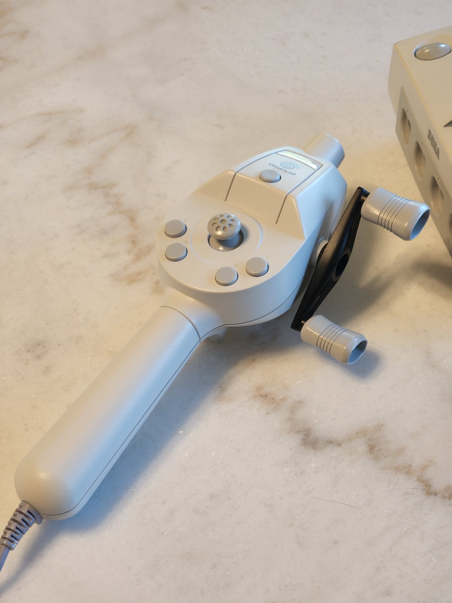 SmokeMonster on X: The @SEGA Dreamcast fishing reel is
