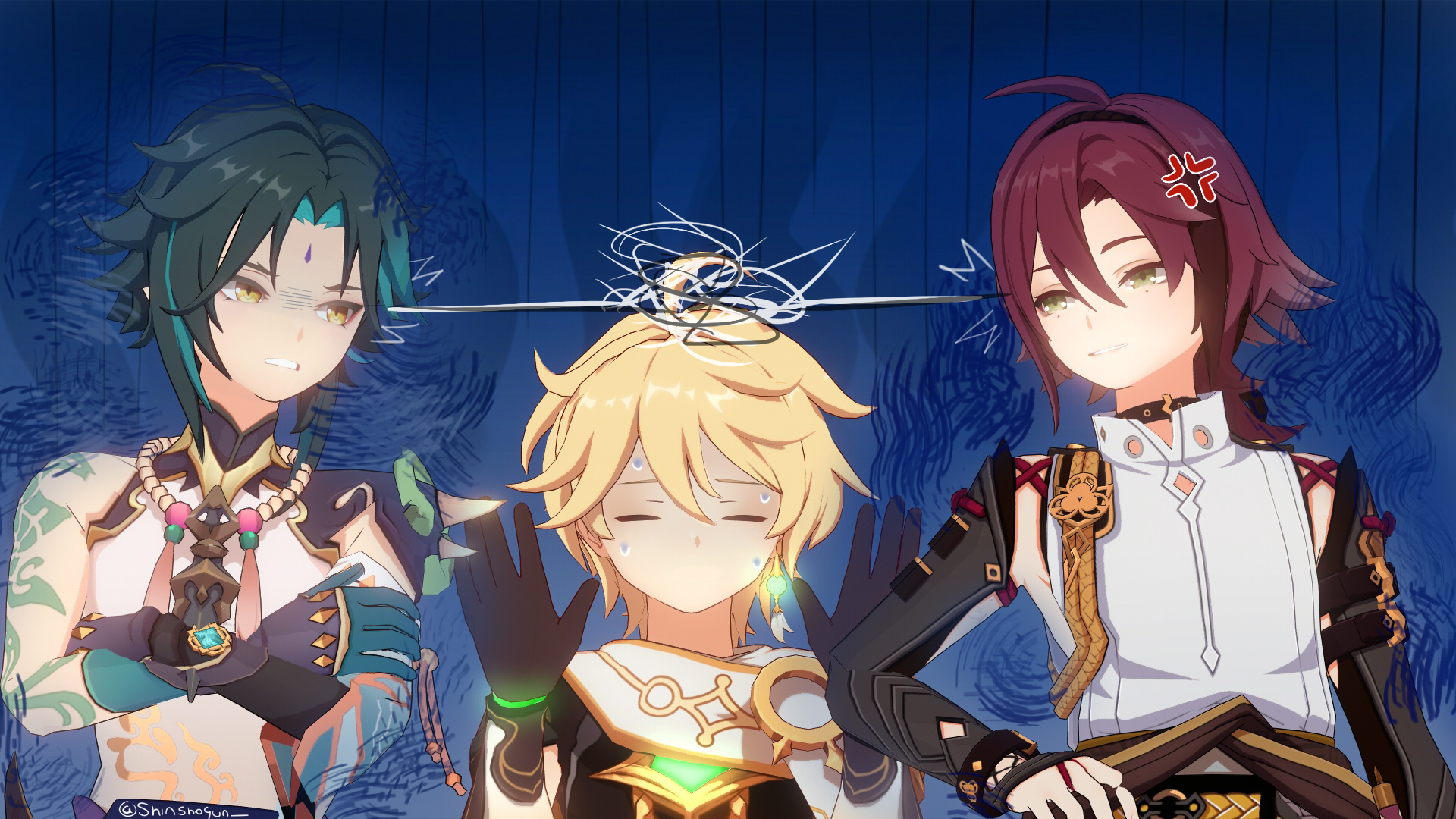 【原神】魈　15 shinshogun (comms open) on X: 