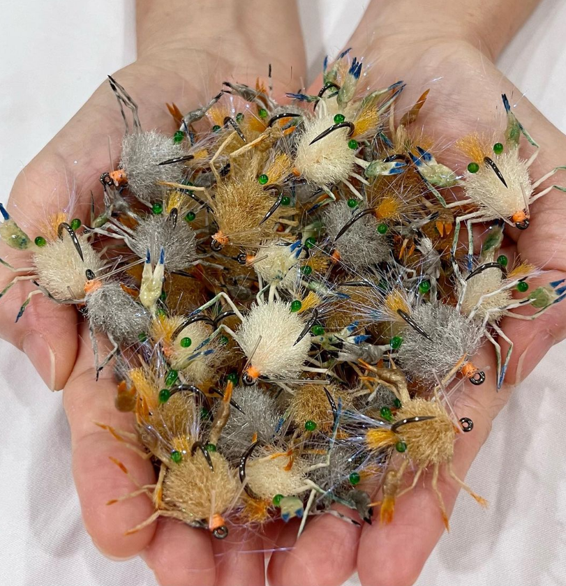 ZZ_Troutski's tweet photo. Wow
@fly.tying.nation
Candies for the flats species… bones, triggers, permits..

#flytyingnation #flytyingjunkie #flytying #flytyingaddict #flytyingporn #permit #bonefish #trigger #flypattern #saltwaterflyfishing #saltwaterflypattern https://t.co/kllN6BvvVJ