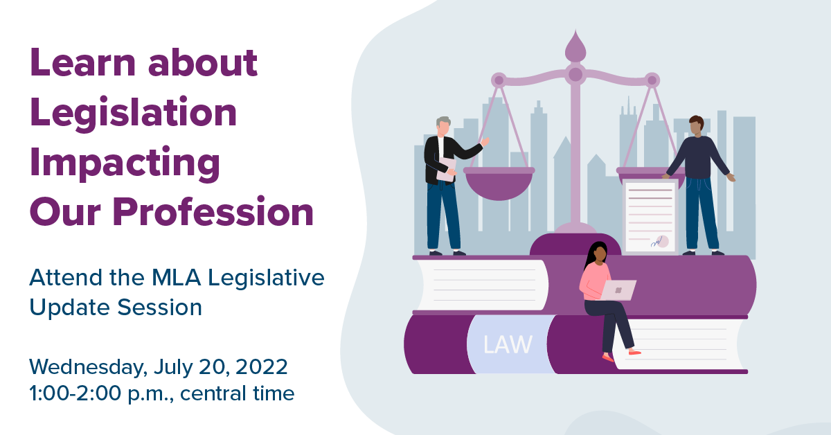 MedLibAssn's tweet photo. ✉️ You're invited! 
Join the MLA/#AAHSL Legislation Committee and representatives from @JrnlMedLibAssn for a timely overview of current legislation impacting our profession and how MLA advocates for #medlibs.
Mark your calendar for Weds 7/20: https://t.co/FYpFxxjmgz
#MLADiversity https://t.co/IxMbIZkpmA