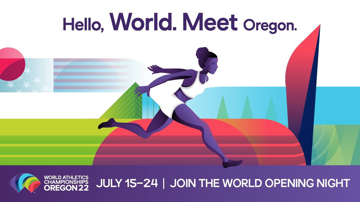 flypdx's tweet photo. 10 days. 49 events. Approx. 3.5K people traveling through PDX to Eugene. Day 1 starting today.

PDX is proud to welcome all the athletes and guests coming to the @WCHoregon22 Championships. Let’s go! 🏅🙌 #WCHOregon22 #FlyPDX https://t.co/nJpKgJCATq